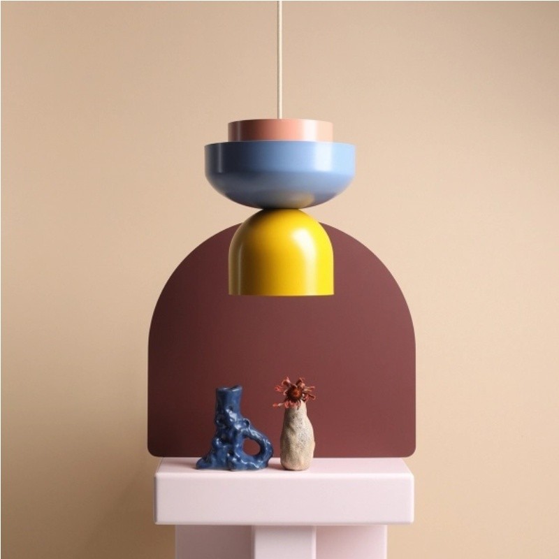 Contemporary Dual‑Shade Pendant Light for Dining or Kitchen S230