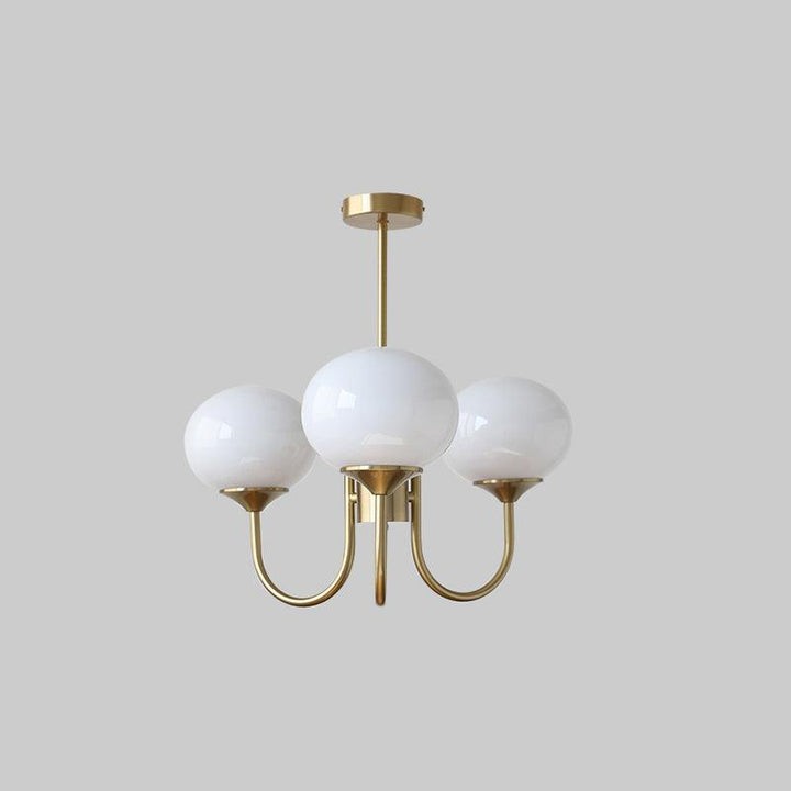 Bauhaus Glass Ball Marshmallow Chandelier S200