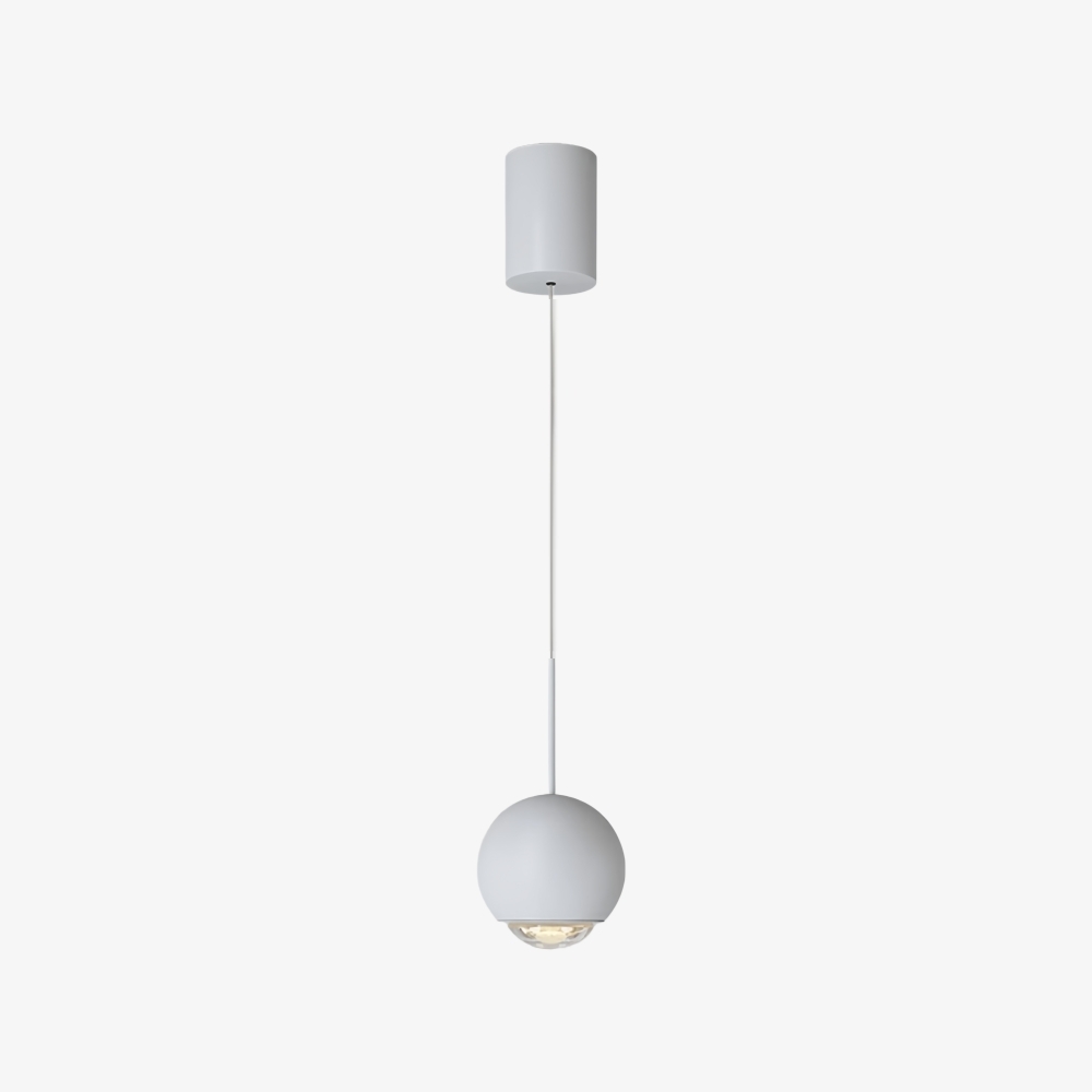 Veridia Minimalist Manually Adjustable Pendant Light - Globe Design Hanging Light for Dining Room T2219