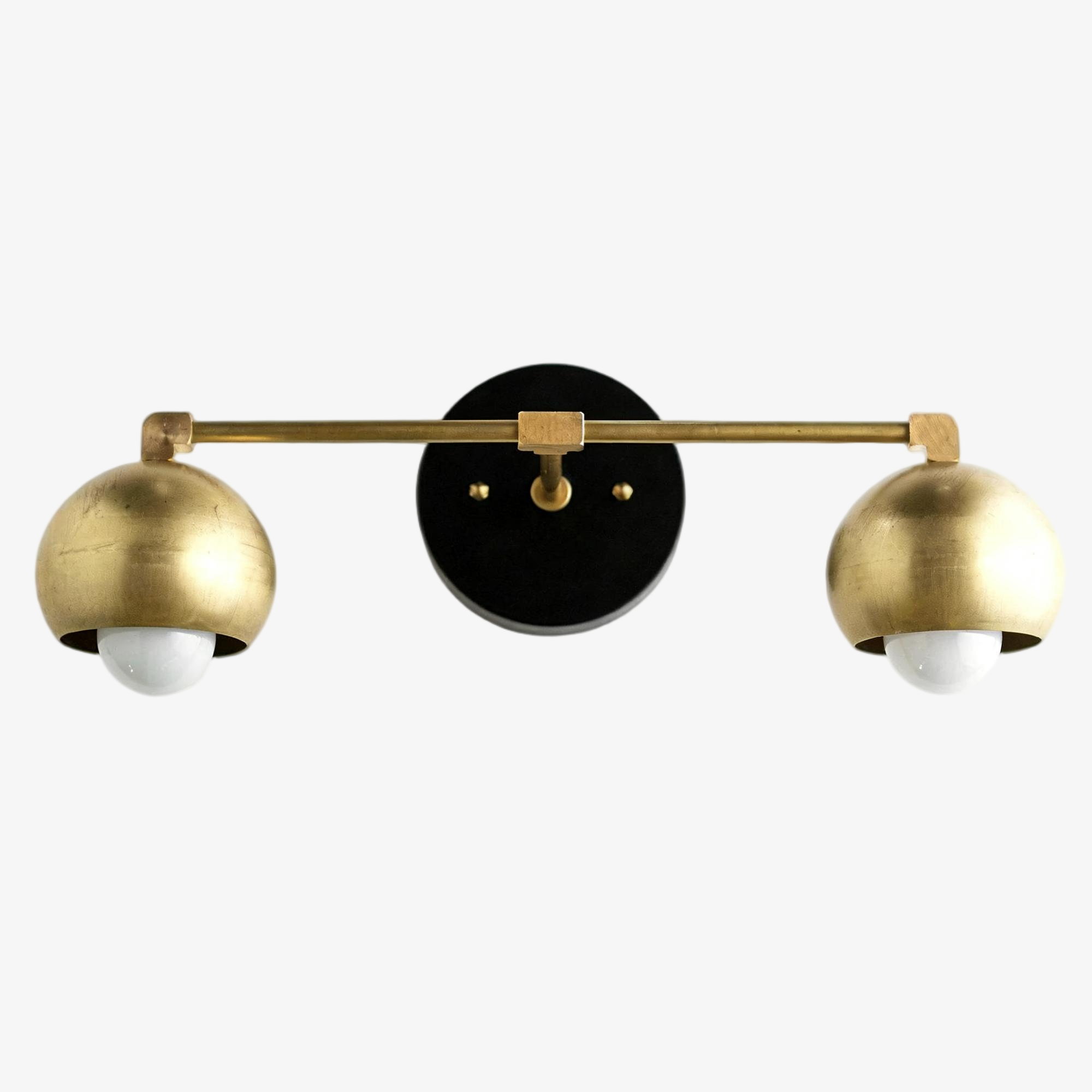 Metio Dome Decorative Vanity Light - Classic Orb Shade Bathroom Wall Lamp T324