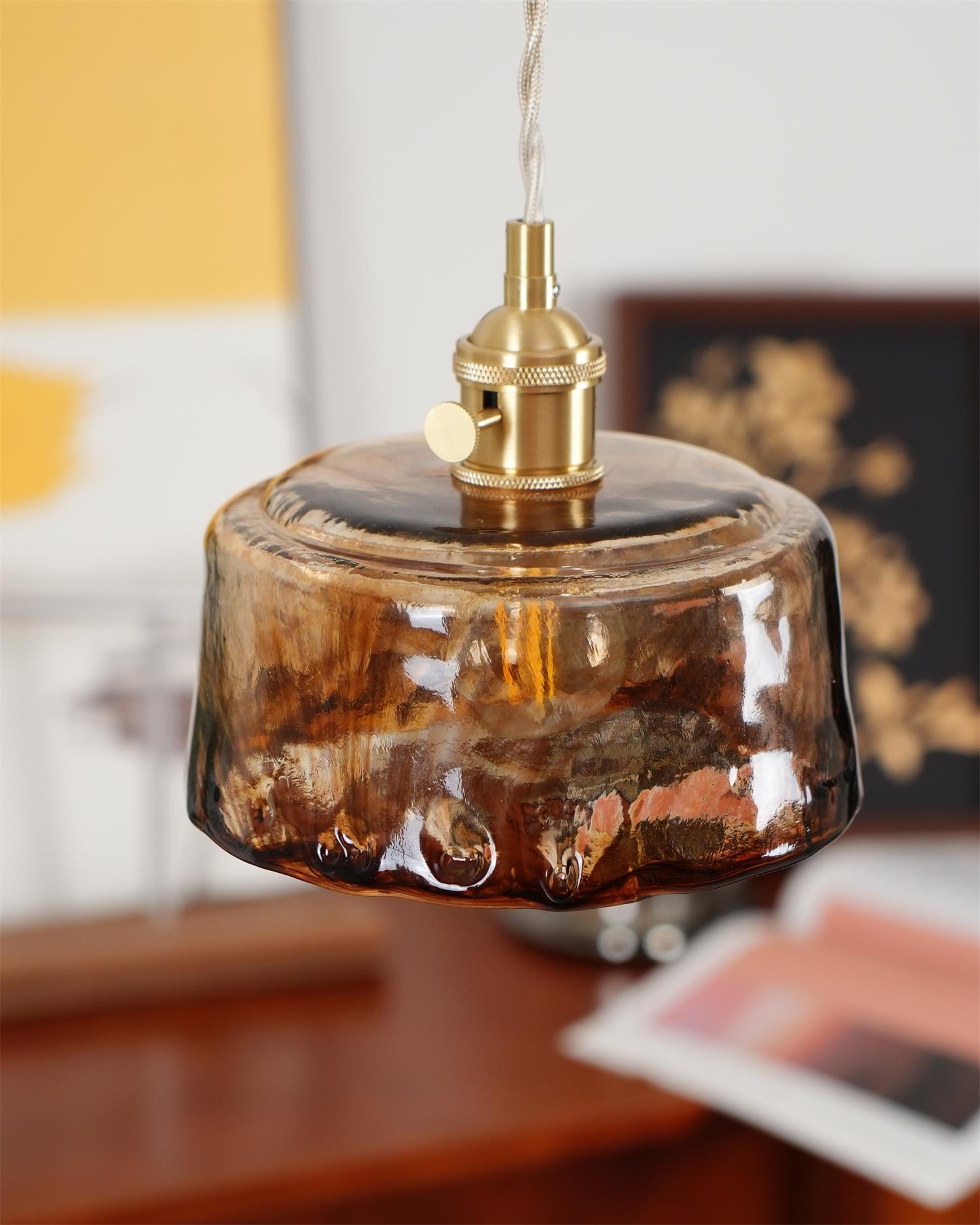 Retro Glass Pendant Lamp M110
