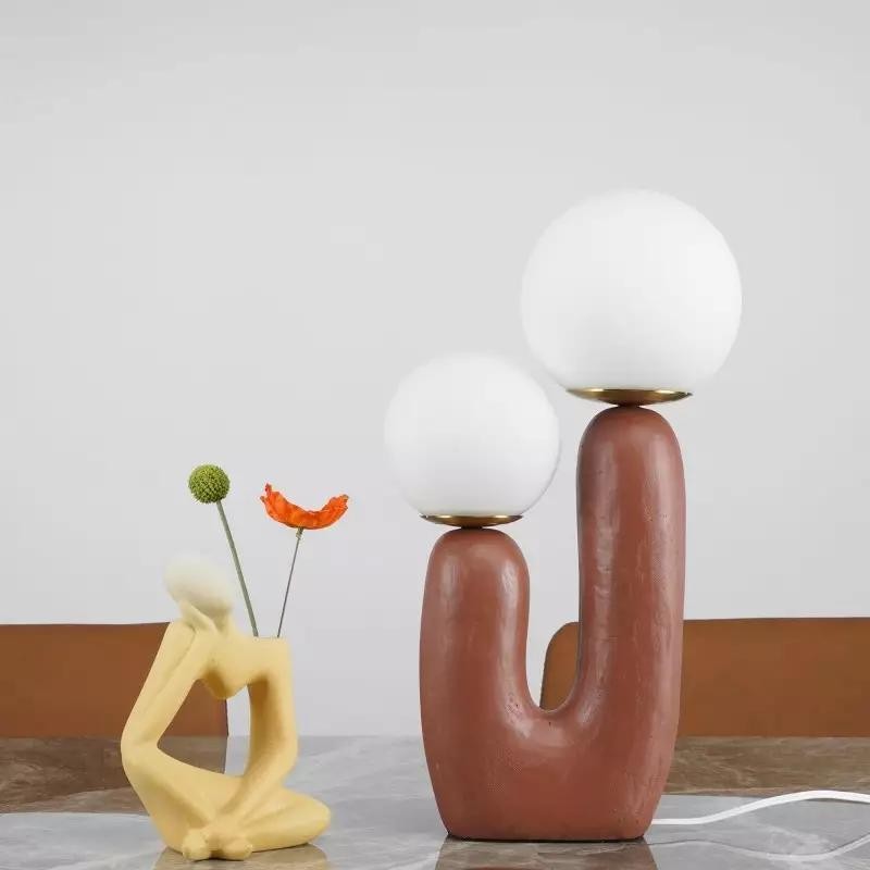 Oo Rought Table Lamp Creative Decor S15