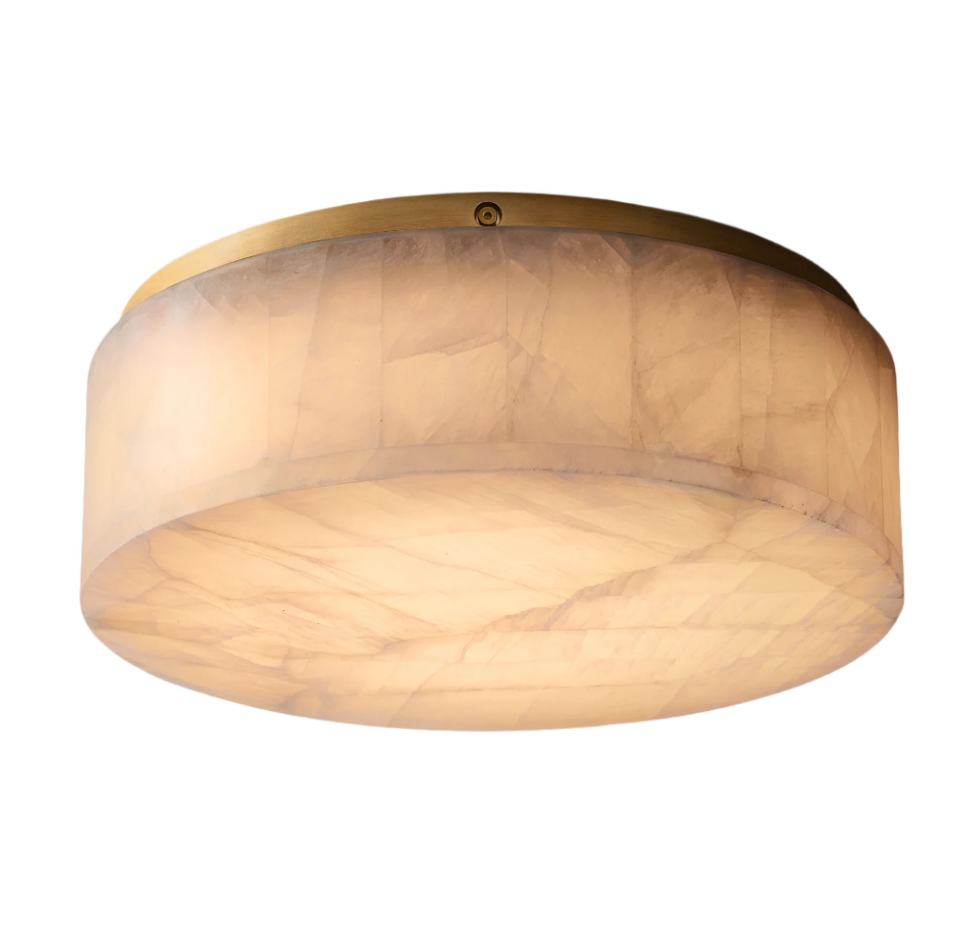 Rivage Alabaster Minimalist Ceiling Light T2172