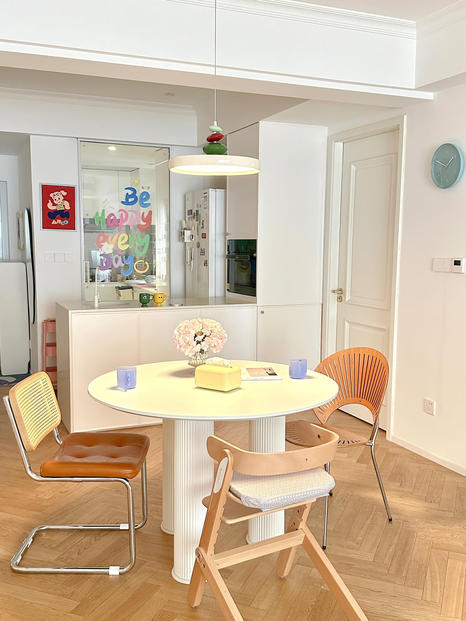 Nordic UFO Colorful LED Pendant Light M483