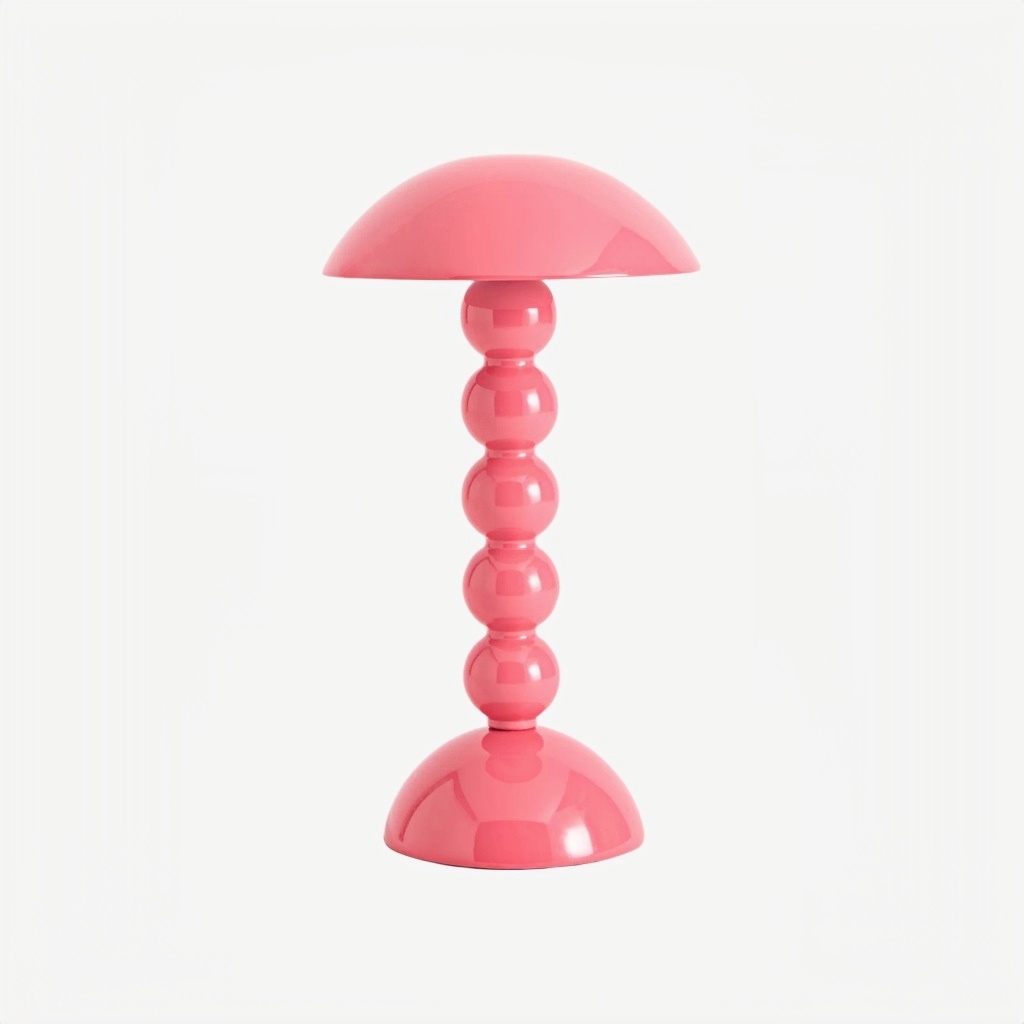 Modo LED Table Lamp - Orb-Stacked Base Mushroom Shade Perfect for Living Room or Bedroom T722