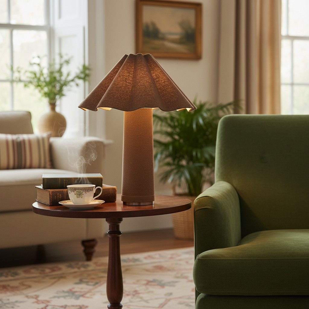 Weavara Fabric Table Lamp - Elegant Lighting for Living Room T660