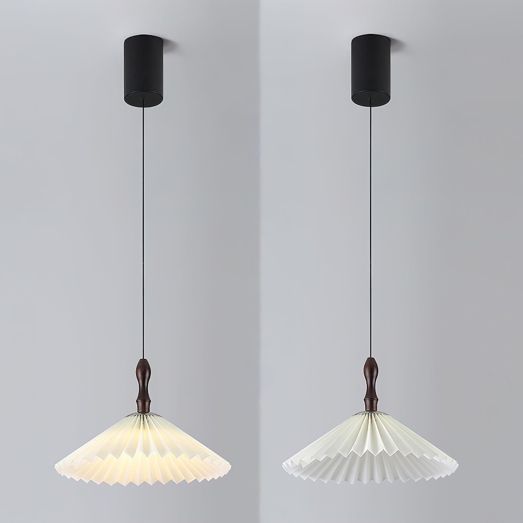 Simple White Flower Paper Pendant Lamp M552