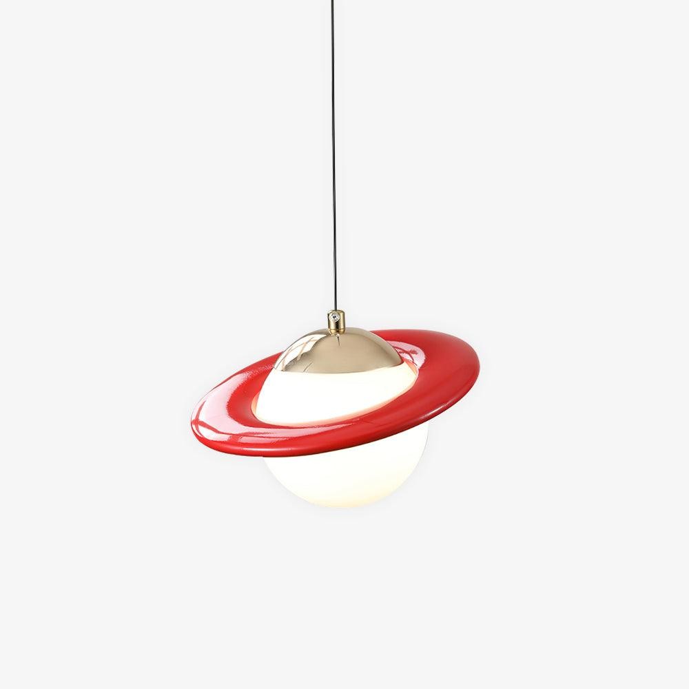 Romantic Saturn Planet Pendant Lamp for Bedroom M415