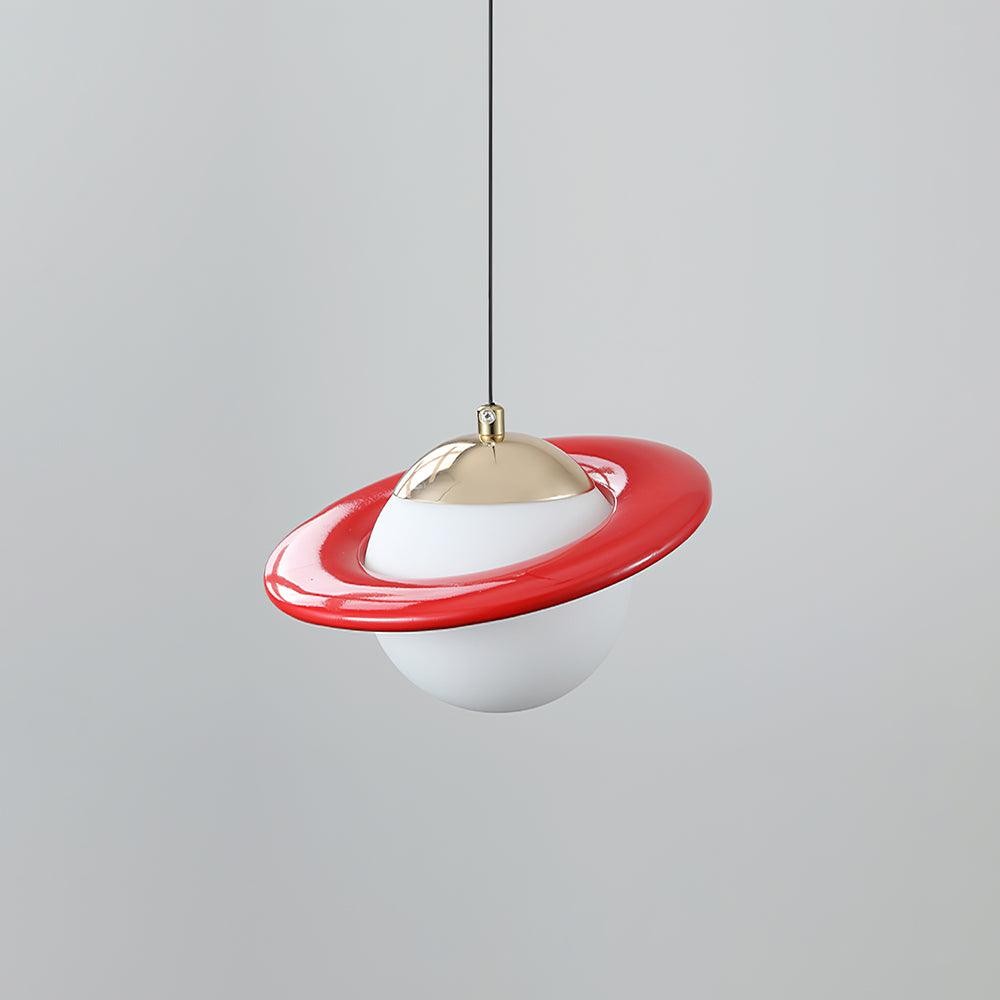 Romantic Saturn Planet Pendant Lamp for Bedroom M415