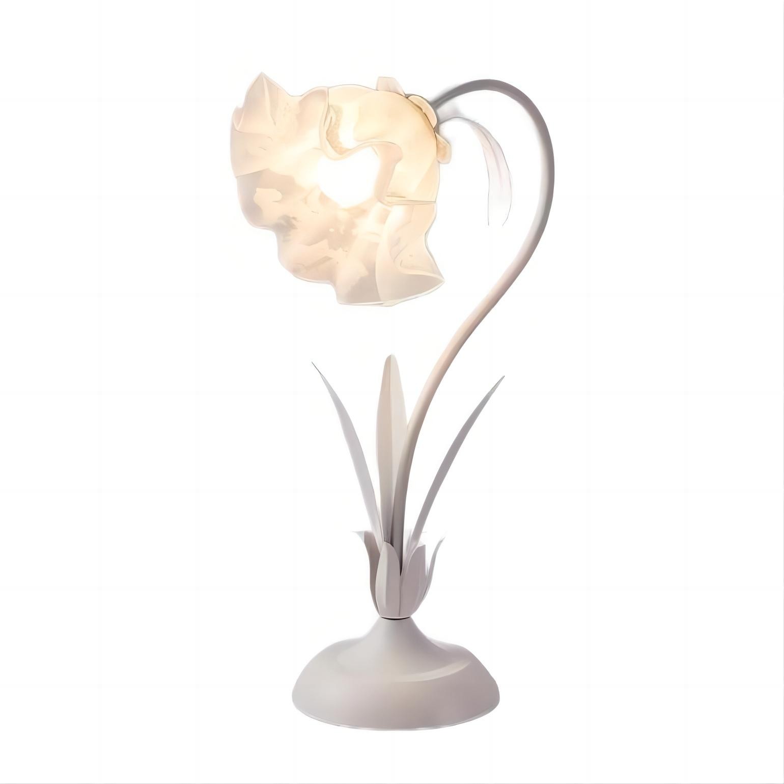 Vintage Adjustable Flower Table Lamp