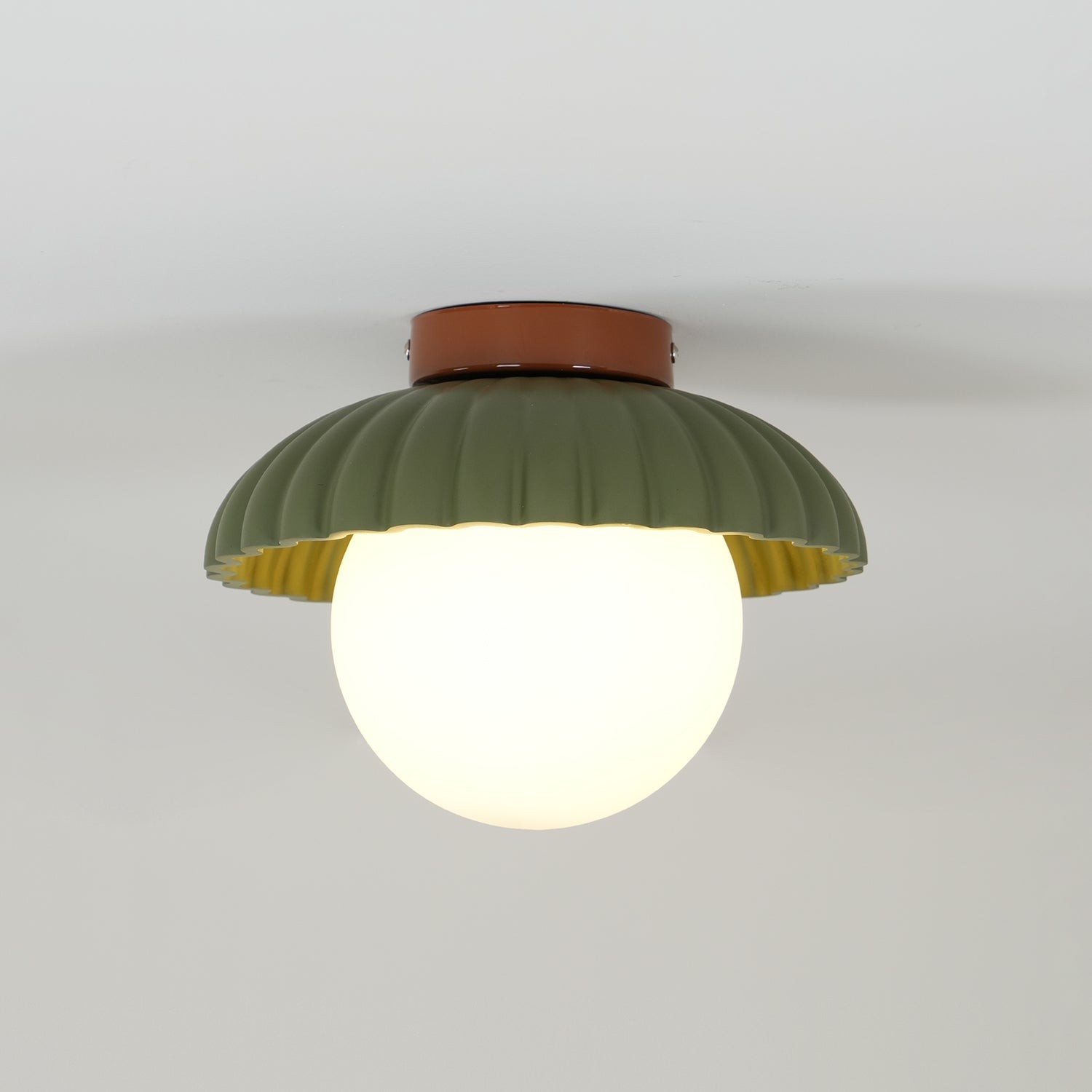 Alien Cream Glass Ceiling Light - Modern Nordic Ceiling Fixture M77