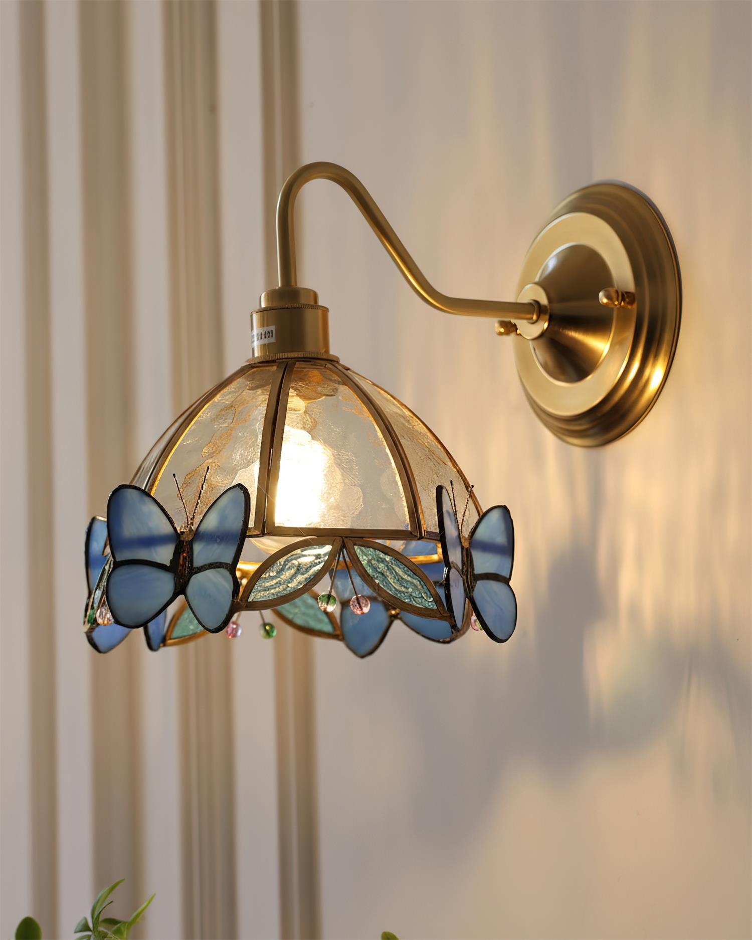 Butterfly Jewel Wall Lamp T1464