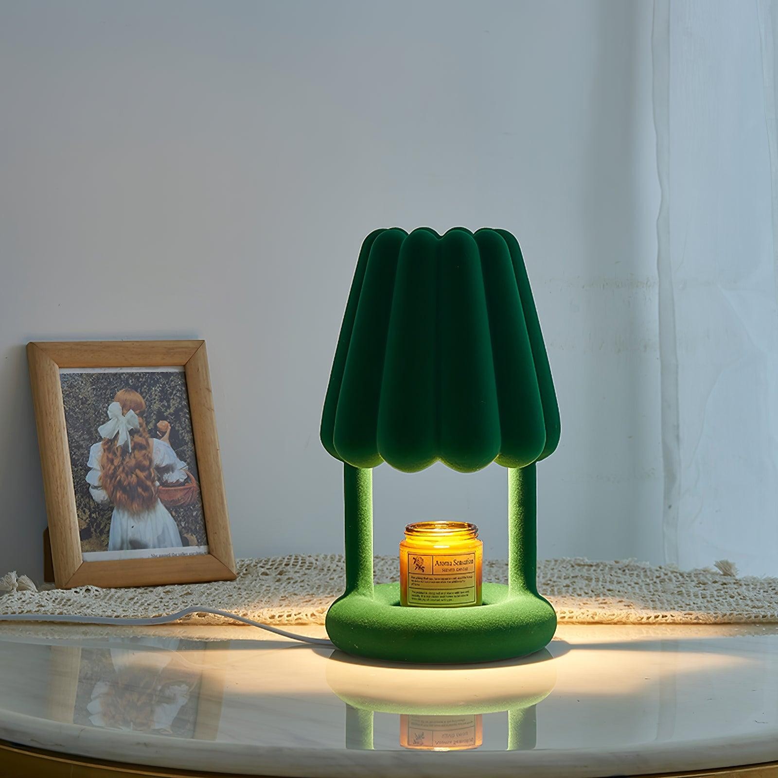Ice Cream Flocked Resin Table Lamp M463
