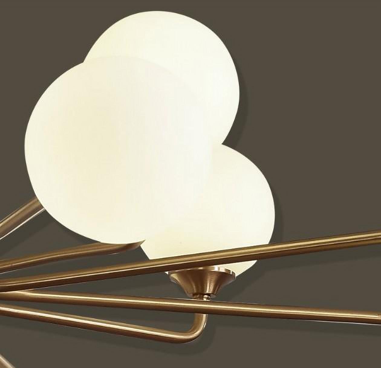 LUXURY Glass Ball Chandelier