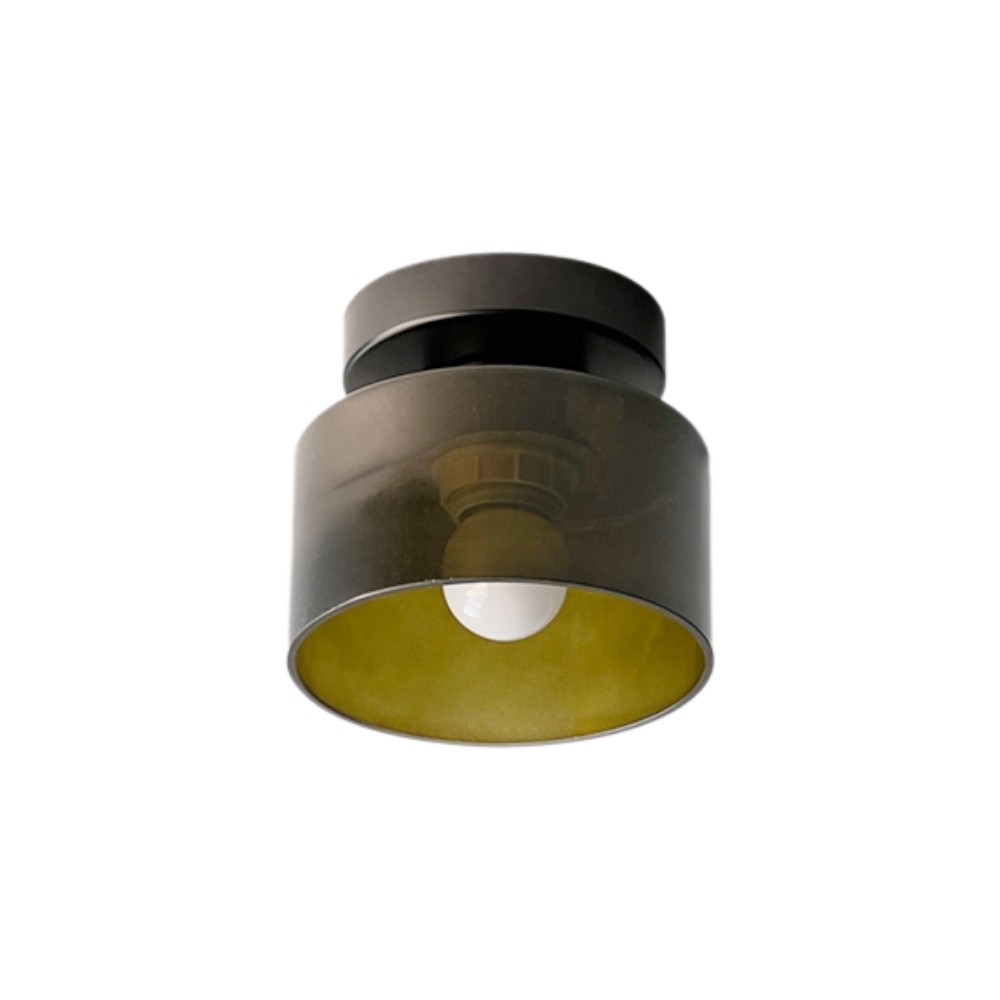 Morandi Cylinder Glass Ceiling Light – Colorful Touch For Hallway Spaces S216