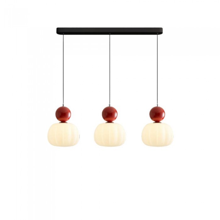 Ornavigo Cream Bauhaus Pumpkin Pendant — Living Room & Dining Area S199