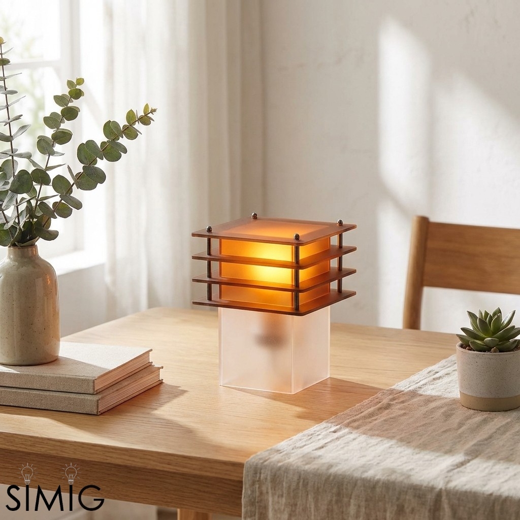 Modern Sunset Multi-Layer Night Light - Acrylic Ambient Table Lamp S376