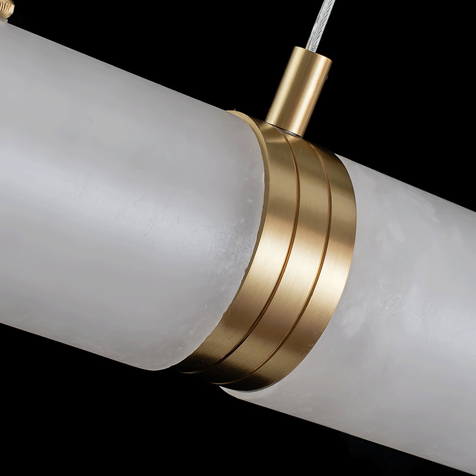 Luxurious Alabaster Beam Pendant Light M581