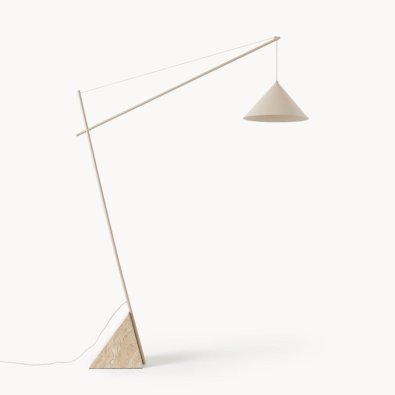 Grande Travertine Floor Lamp T1930