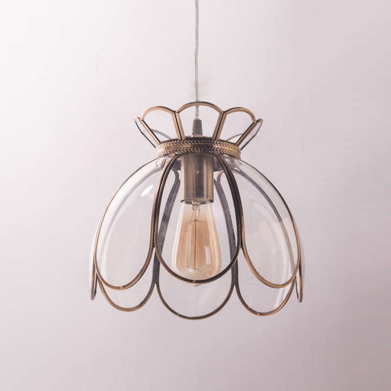 Retro Lotus Pendant Lamp T1806