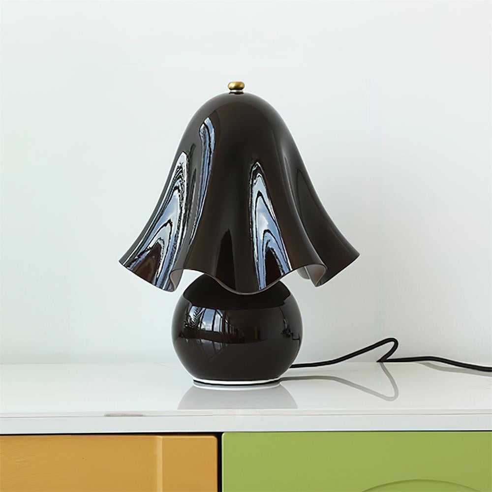 Bellina Sculptural Bell Flower Table Lamp - Accent Lighting for Room T281