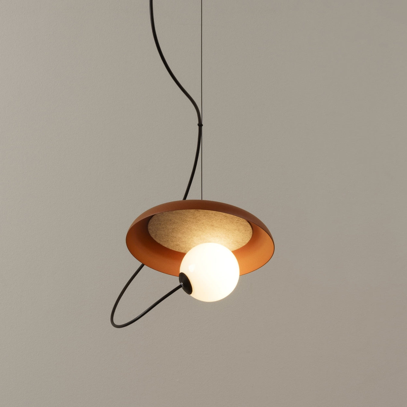 Acoustic Disc Pendant Lamp T1672
