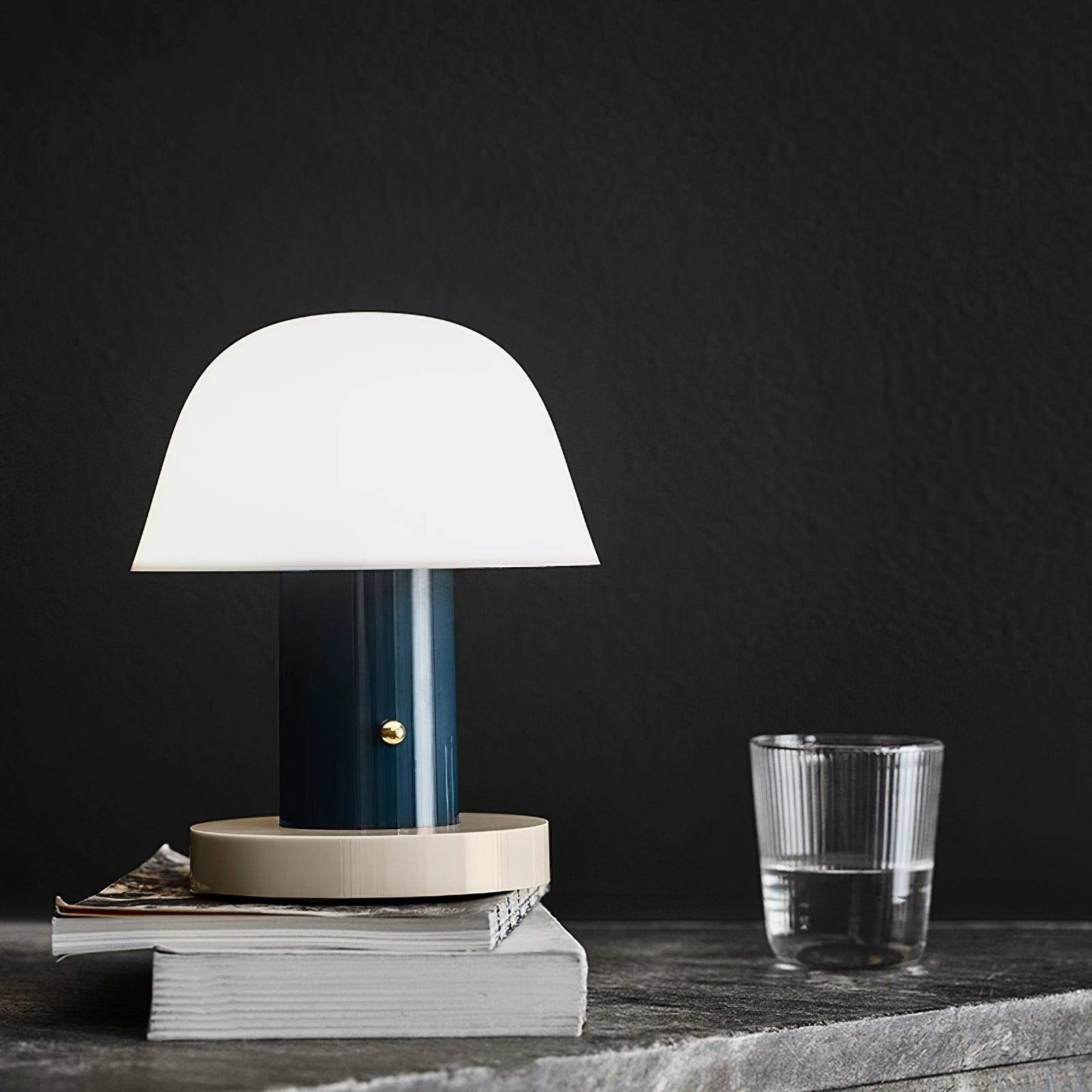 Minimalist Mushroom Cordless Table Lamp M528