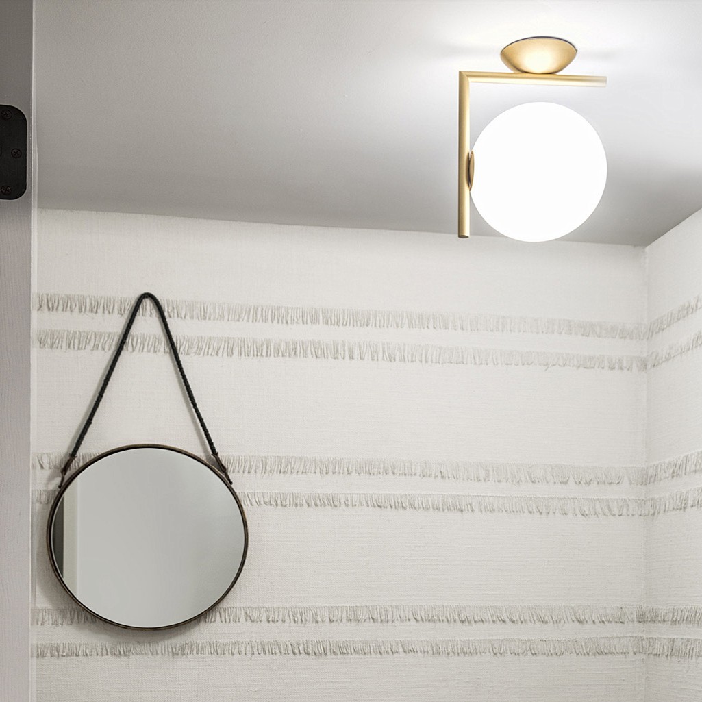 Iscalia Wall/Ceiling Light – Globe Design for Living Room