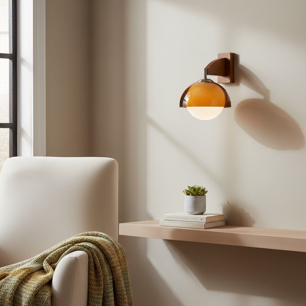 Afterglow Sunset Dual Shade Wall Lamp - Living Room Bedroom T588