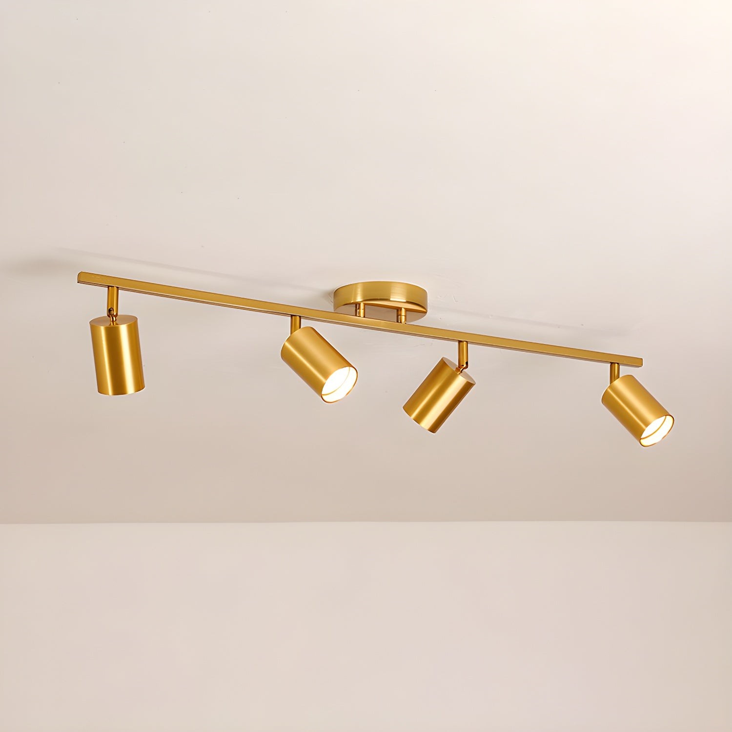 Row Of Multi-Head Metal Ceiling Lights M555