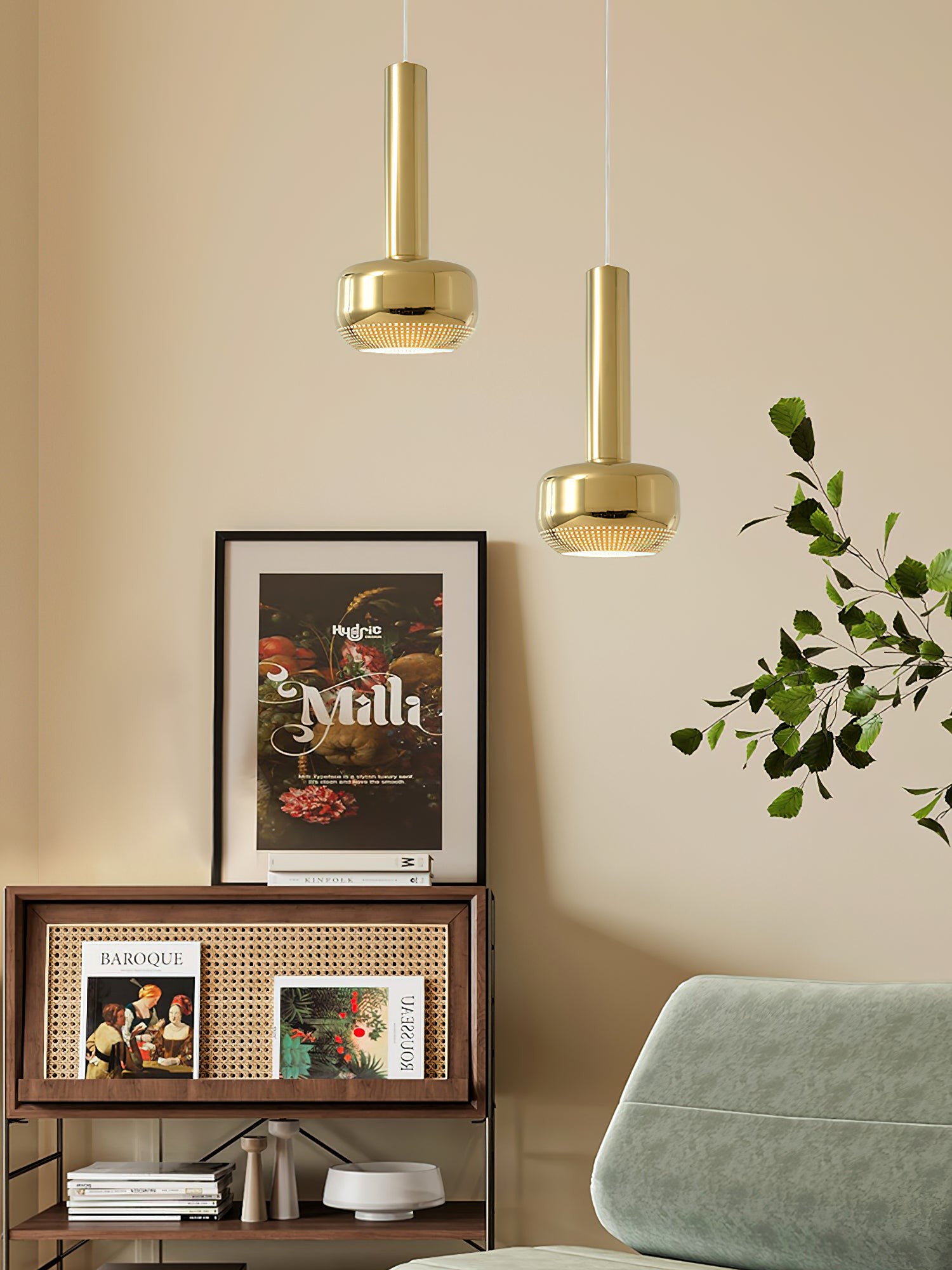 Honeycomb Metal Pendant Lamp M546