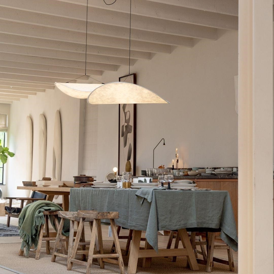 Tense Pendant Lamp - Contemporary Silk Design for Dining Area S51