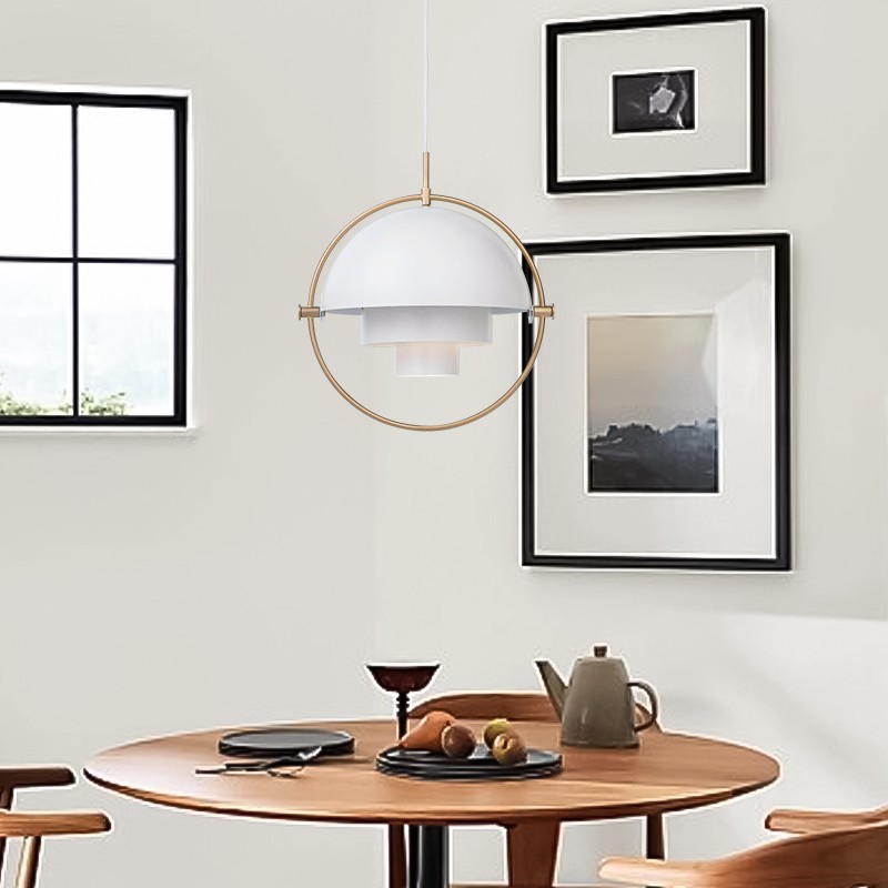 Multiva Pendant Light - Modern Metal Design for Living Room