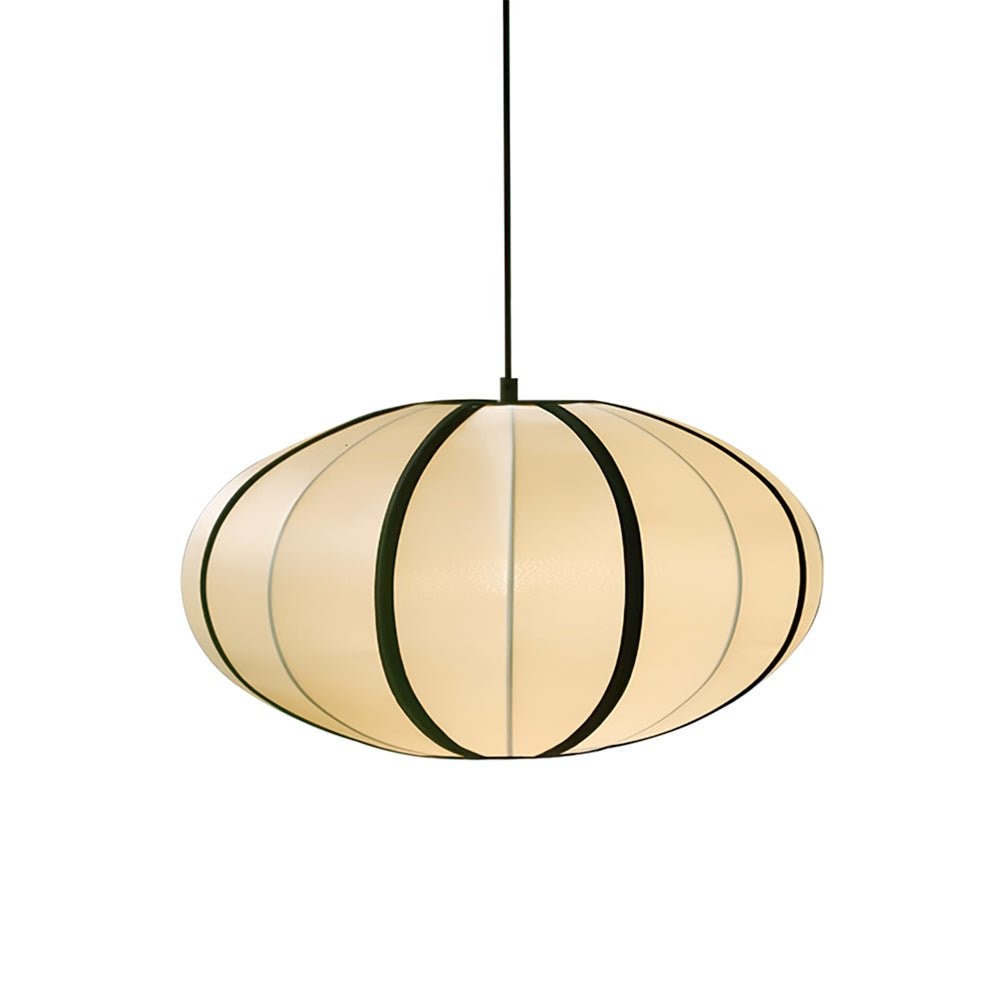 Vintage Silk Lantern Pendant Lamp M473
