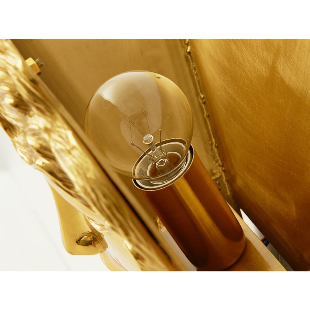 Sphinx Brass Wall Lamp T1968