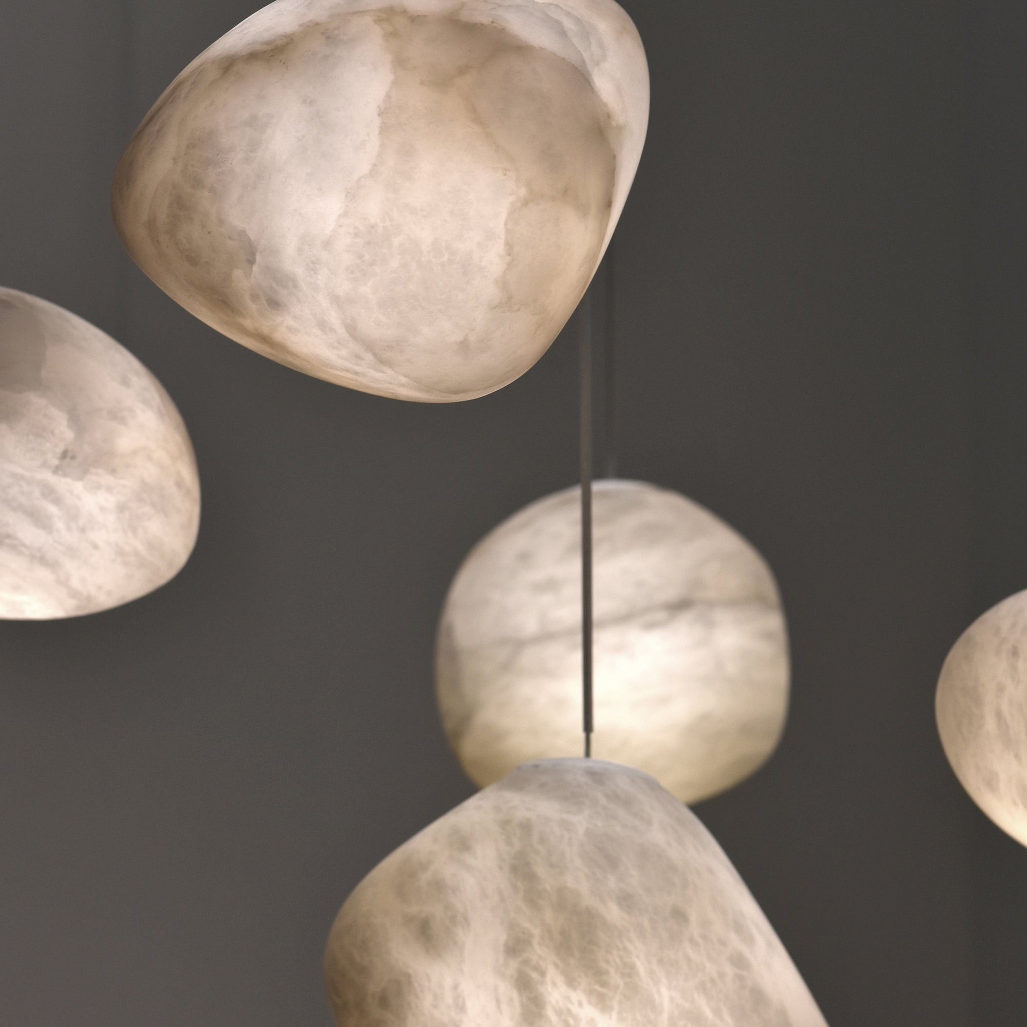 Pebbles Alabaster Pendant Lamp M334
