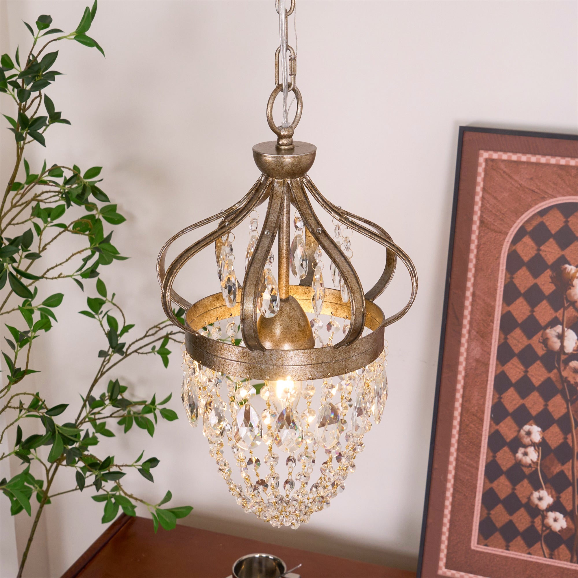 Abella Tear Drop Chandelier T1741