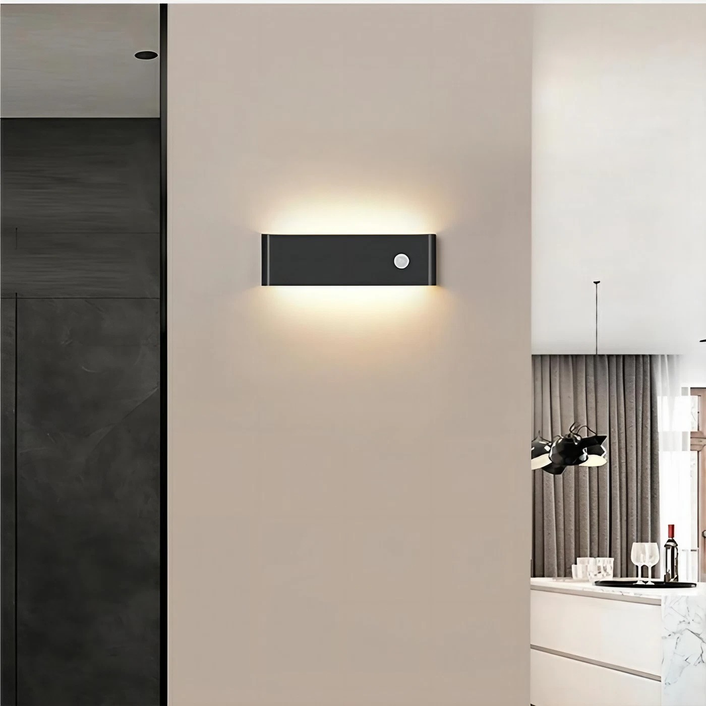 Modern Indoor Hallway Sensor Wall Sconce S61