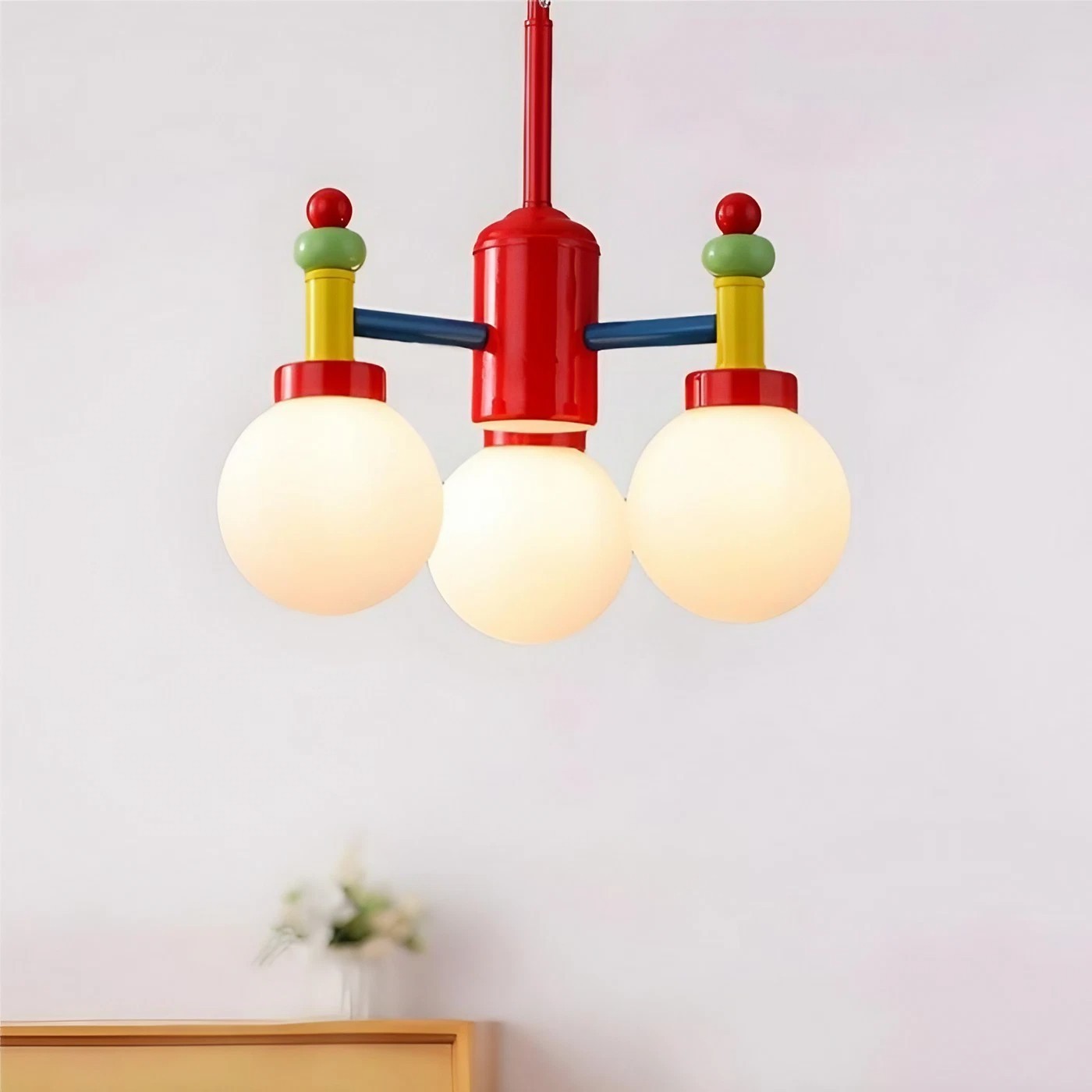 Art Decor Macaron Chandeliers For Children's Room S49