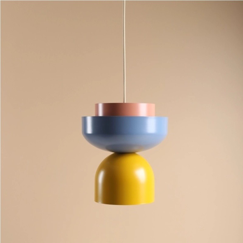 Contemporary Dual‑Shade Pendant Light for Dining or Kitchen S230