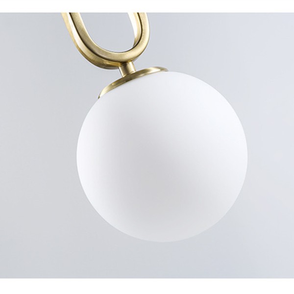 Large Minimalist Oval Ring Pendant Light