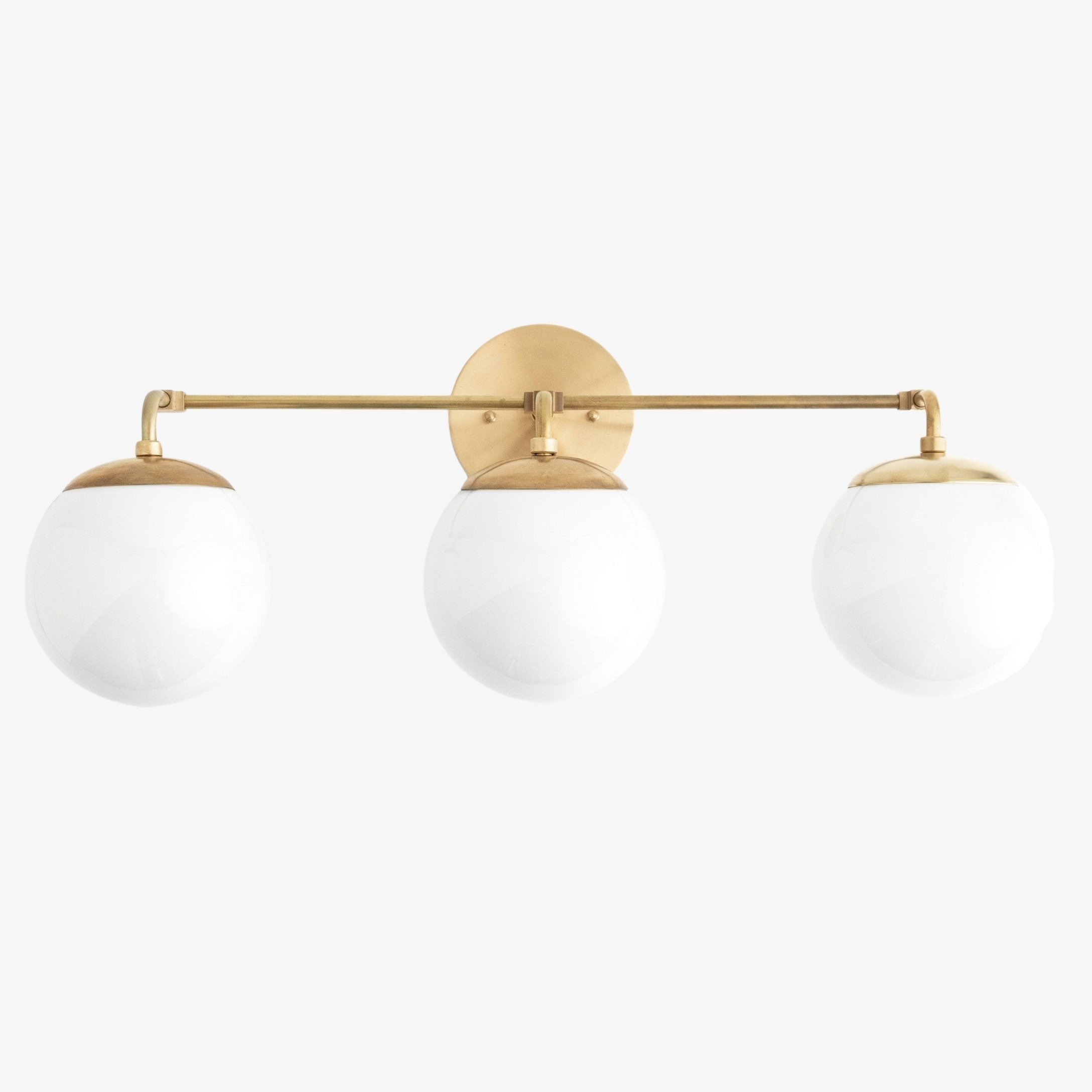 Glorica Glass Wall Sconce - Modern Vintage Vanity Light Fixture T376