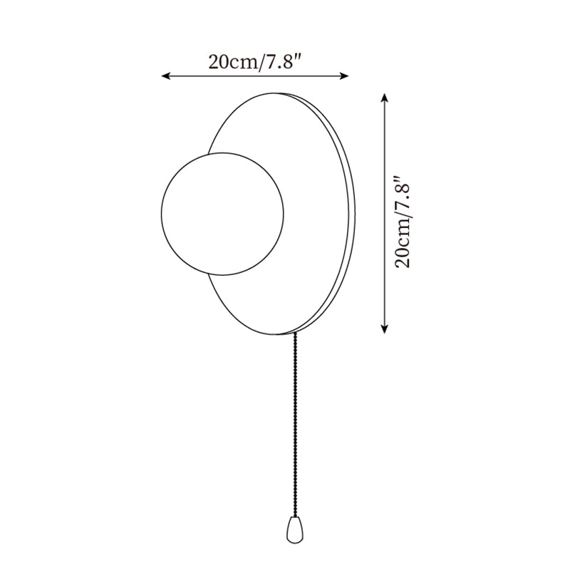 Cara Wood Wall Lamp T1261
