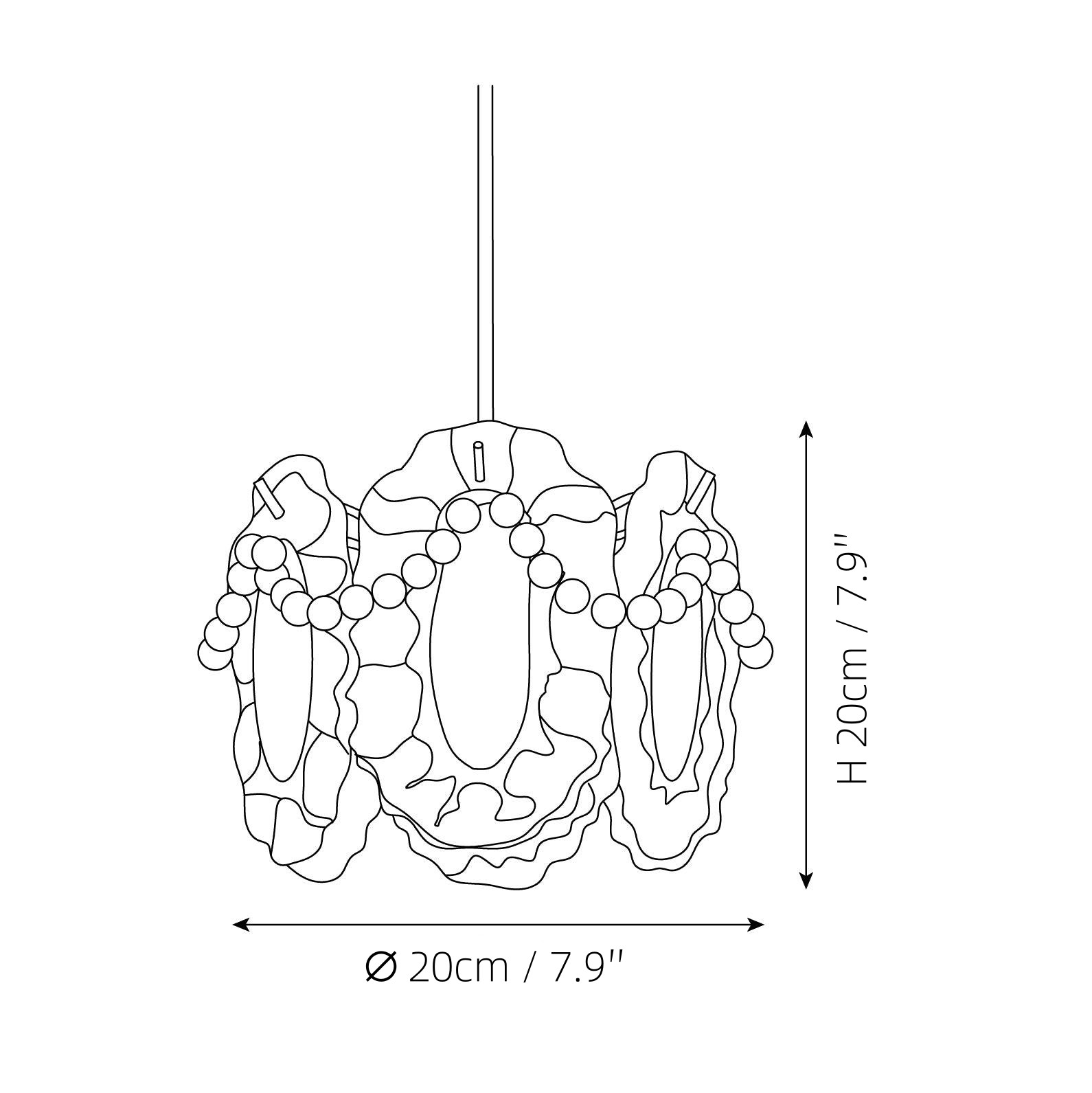 Palace Style Pendant Lamp P053
