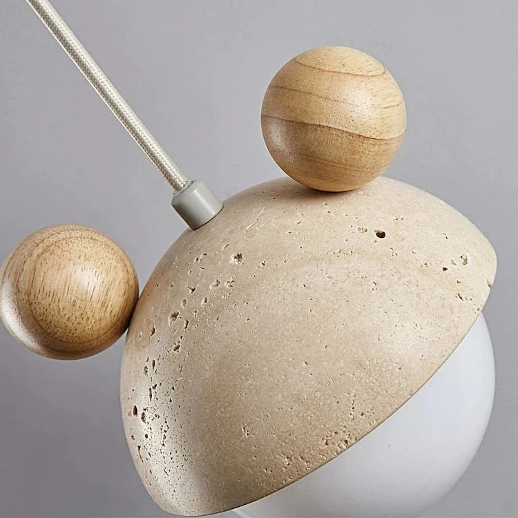 Travertine Micky Pendant Light T2154
