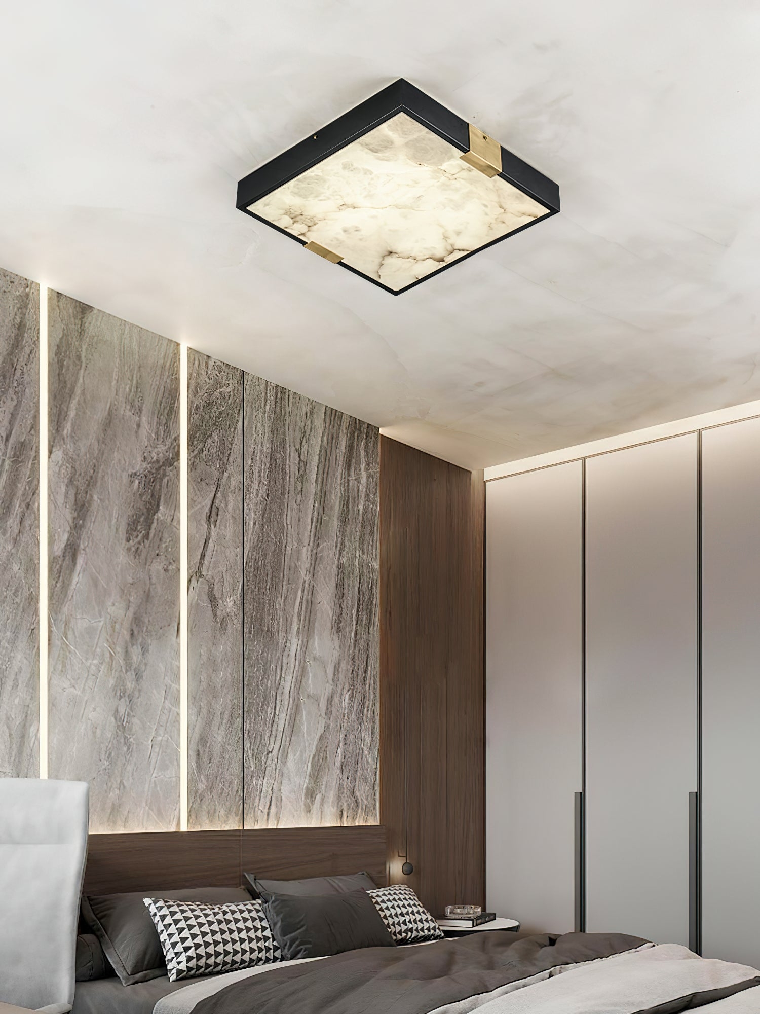 Lucien Alabaster Ceiling Light T1656