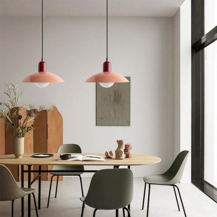 Minimalist Style Morandi Macaron Pendant Lamp S116