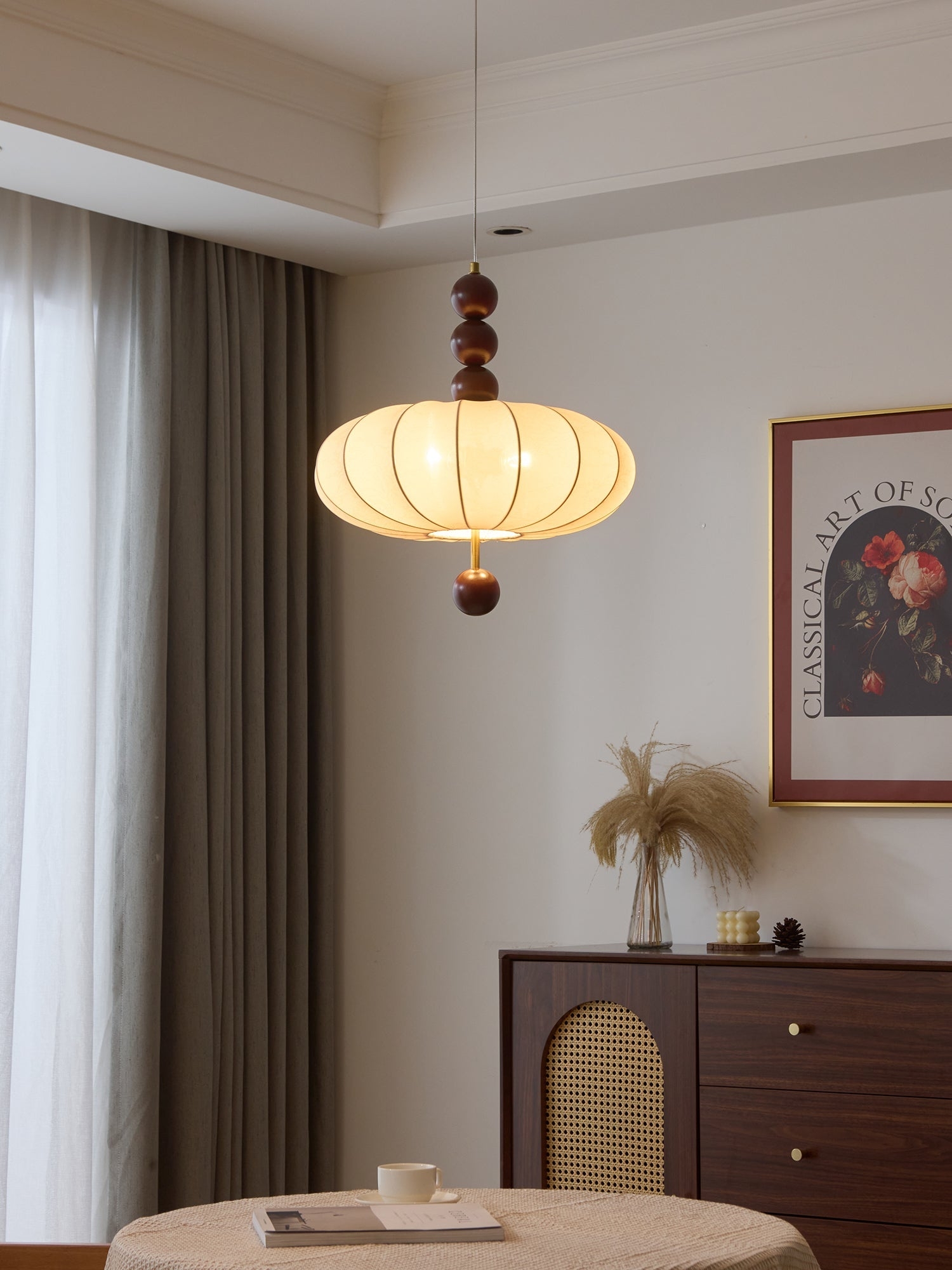 Adelaide Fabric Pendant Light T1574