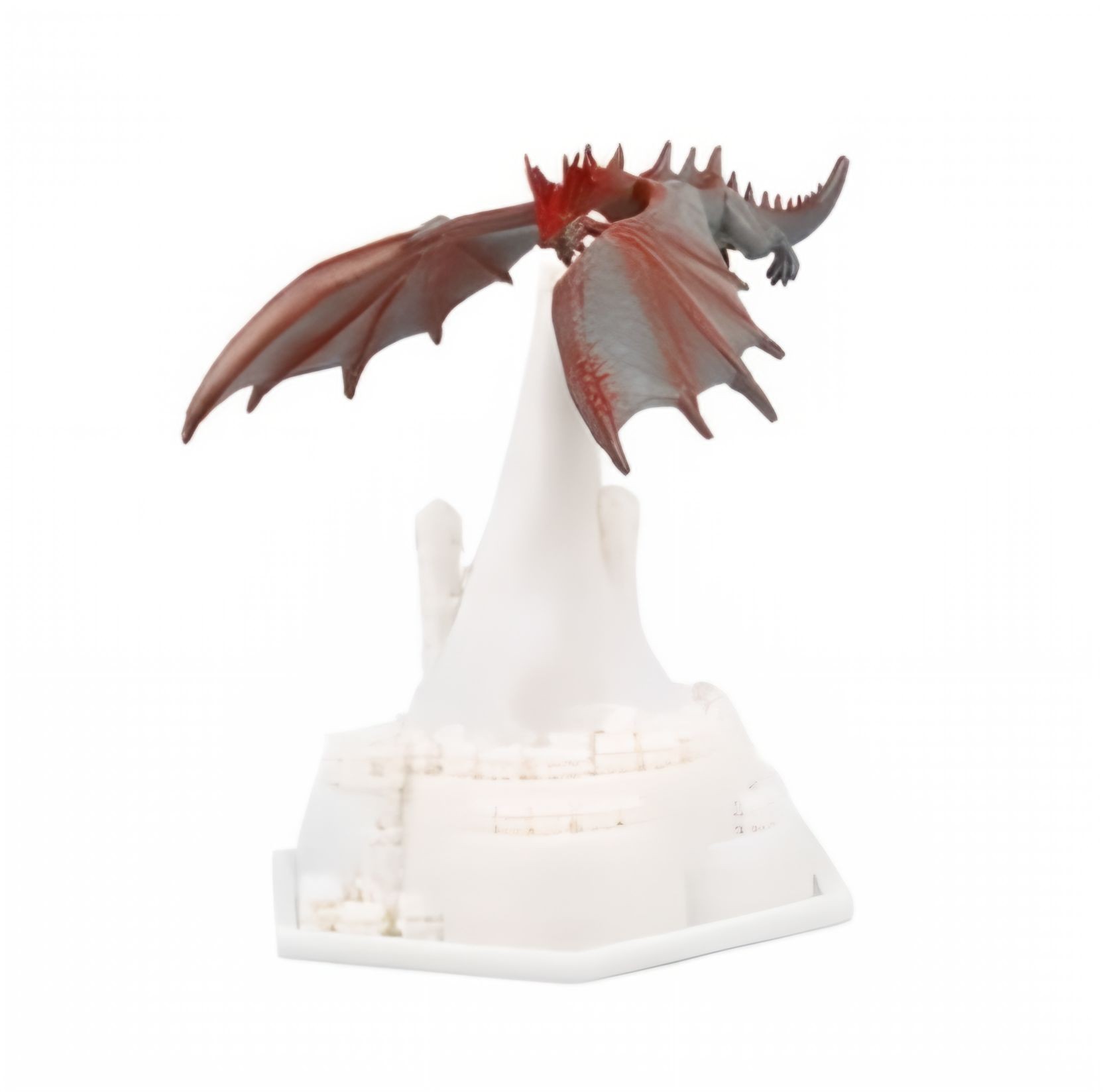 Creative 3D Printed Airplane Fire Dragon Table Lamp M585