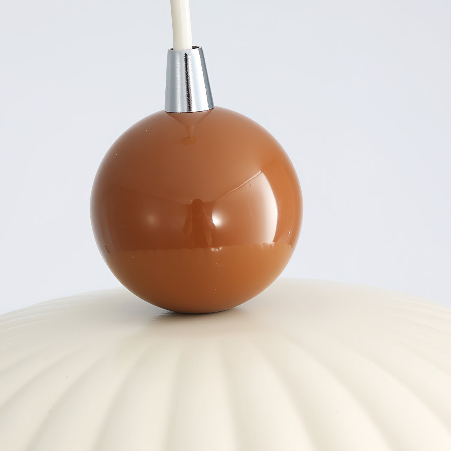 Creative Spherical Straw Hat Vertical Line Pendant Lamp M191